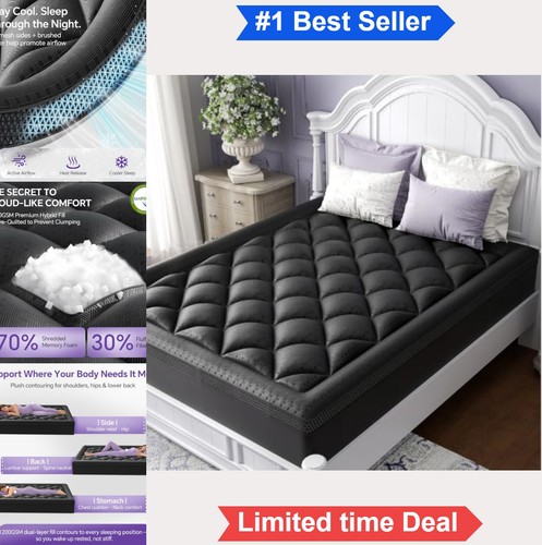 King mattress topper - mattress, gsm